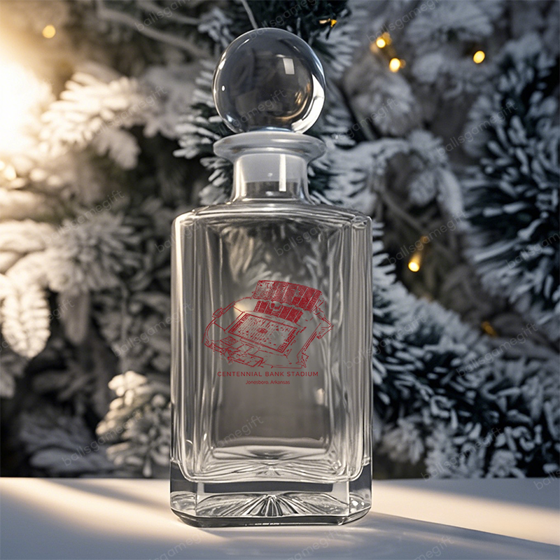 Centennial Bank Stadium- Arkansas State Red Wolves football,Whiskey Bottles-Gifts For Sports Lovers