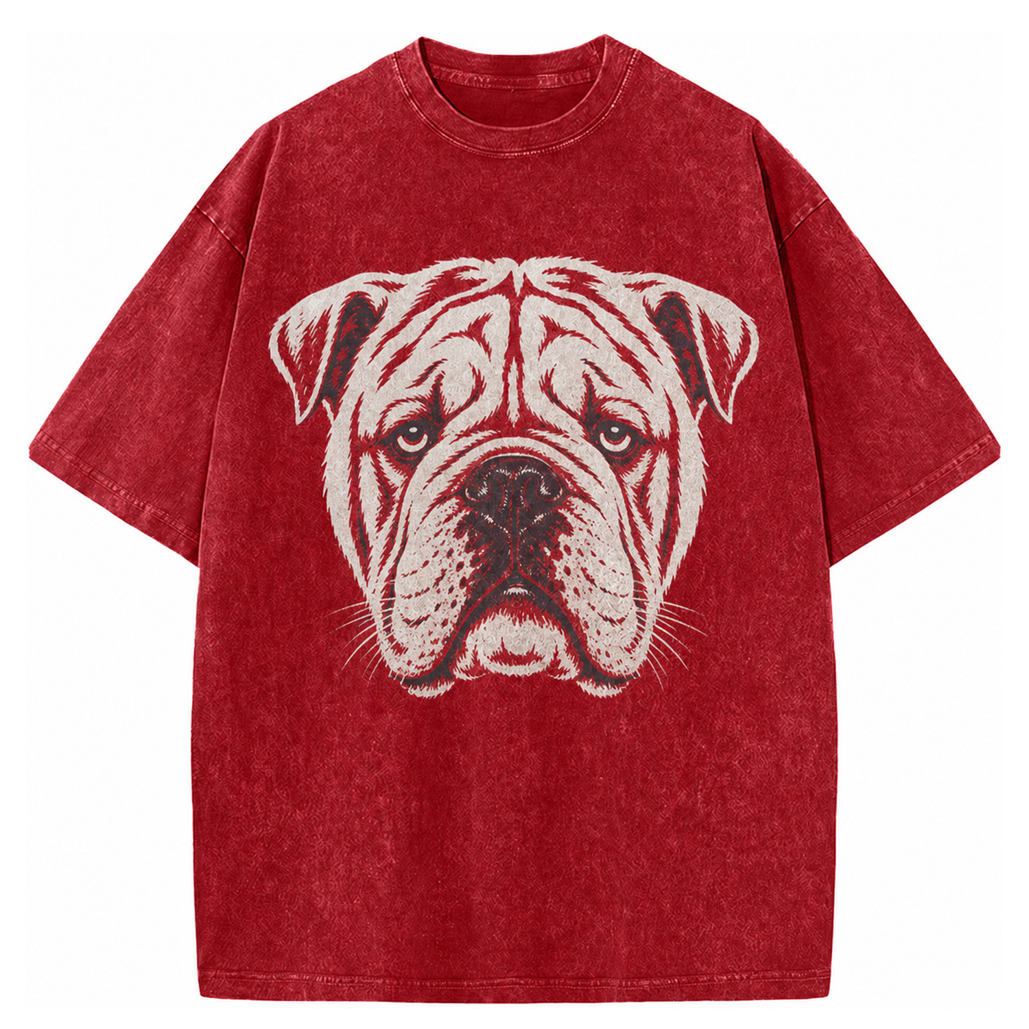 Custom Mascot Print Vintage Washed T-Shirt, Game Day School Spirit Shirt