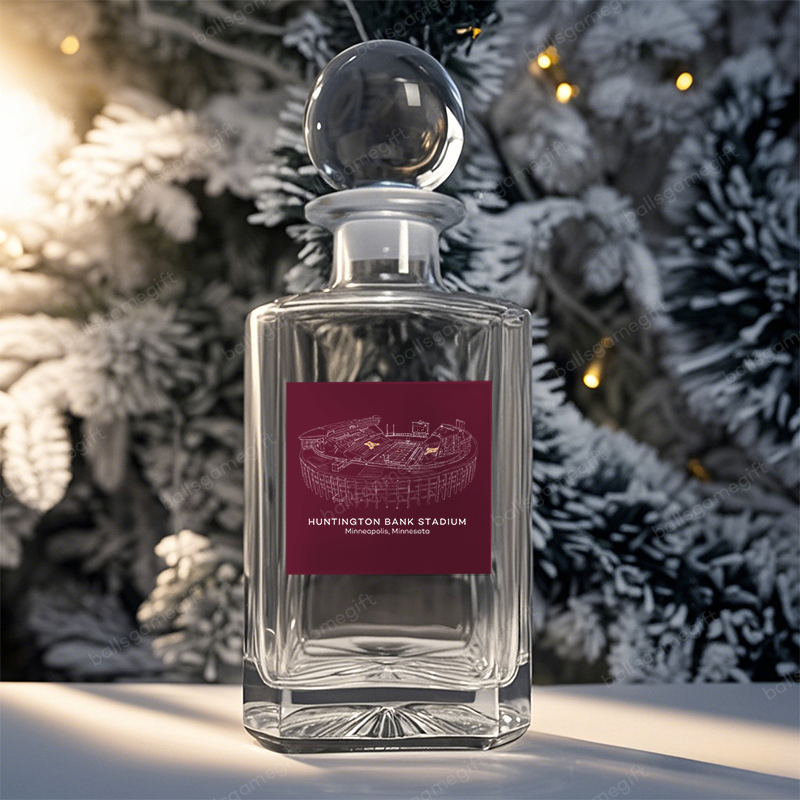 Huntington Bank Stadium-Minnesota Golden Gophers football, Boston Breakers,Whiskey Bottles-Gifts For Sports Lovers