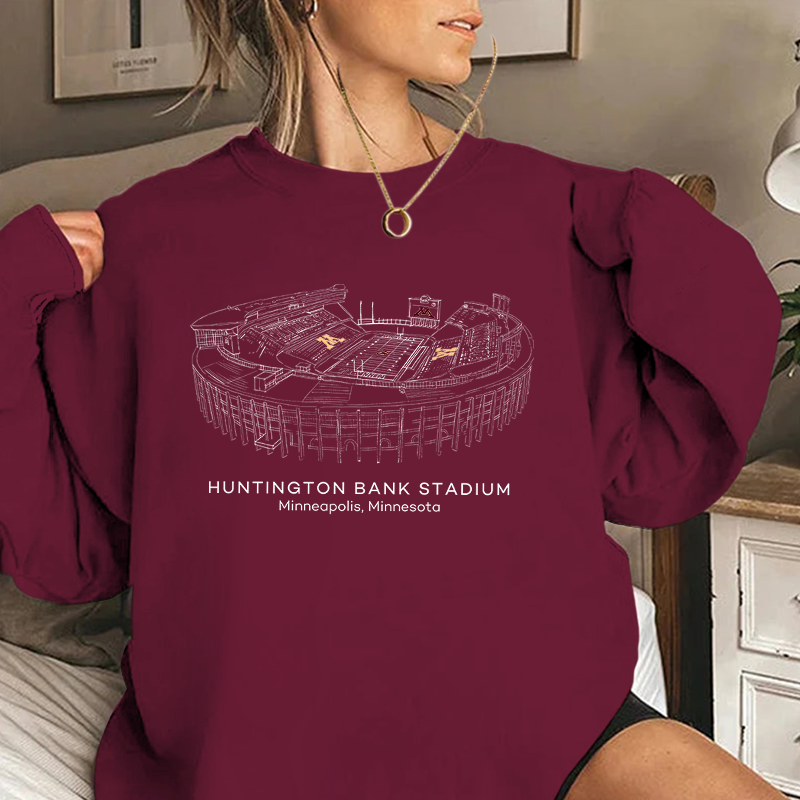 Huntington Bank Stadium Unisex Crewneck Sweatshirt