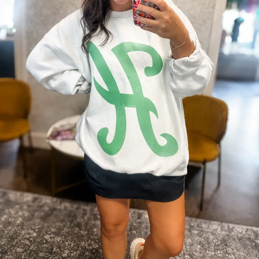 Custom Game Day Spirit Double-Print Sweatshirt