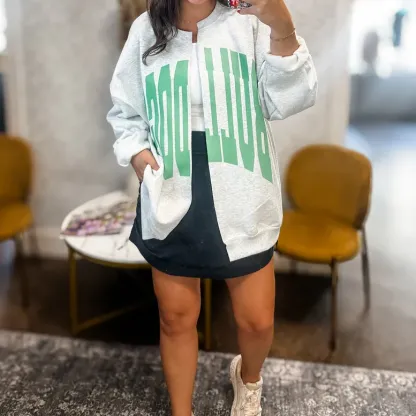 Custom Game Day Spirit Double-Print Sweatshirt