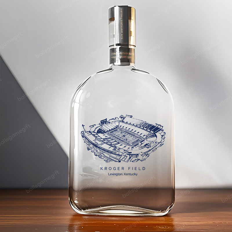 Kroger Field-Kentucky Wildcats football,Whiskey Bottles-Gifts For Spor