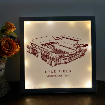 Kyle Field - Texas A&M Aggies football Light Frame Box