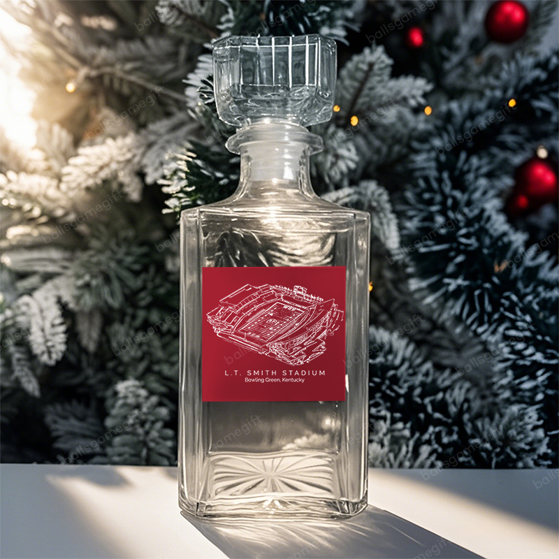 Houchens Industries–L. T. Smith Stadium-Whiskey Bottles-Gifts For Sports Lovers