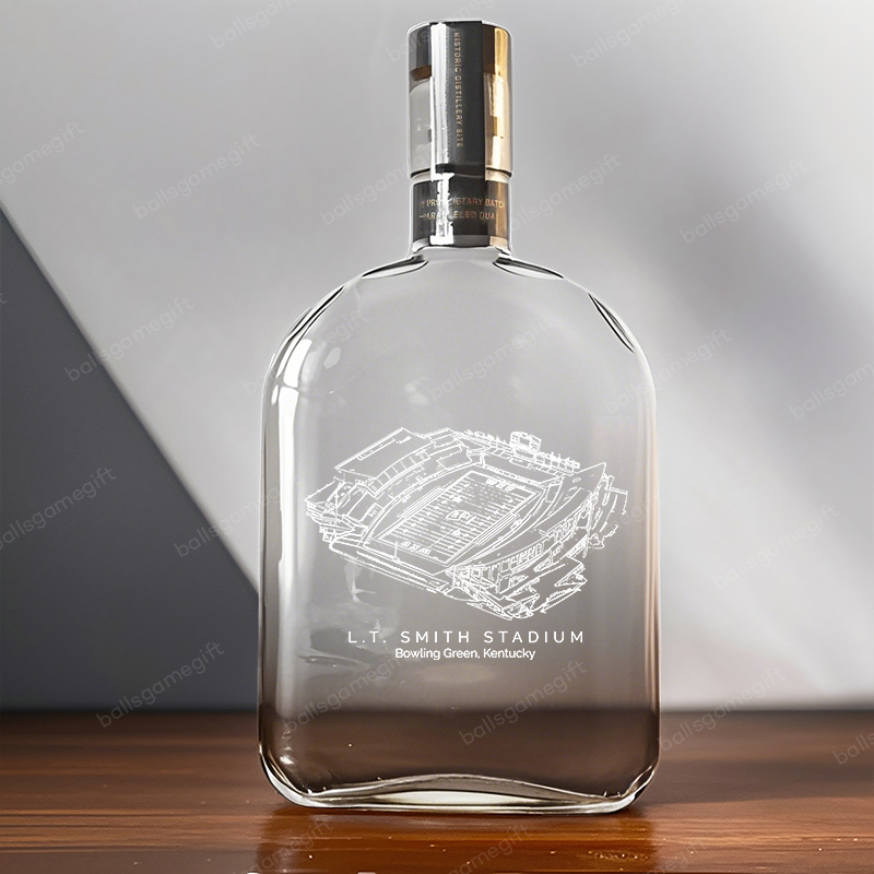 Houchens Industries–L. T. Smith Stadium-Whiskey Bottles-Gifts For Sports Lovers