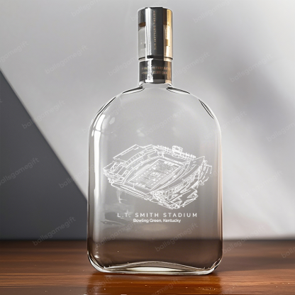 Houchens Industries–L. T. Smith Stadium-Whiskey Bottles-Gifts For Sports Lovers