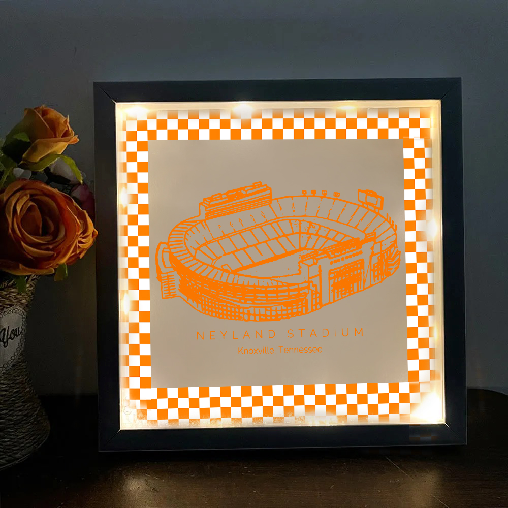 Neyland Stadium - Tennessee Volunteers football Light Frame Box
