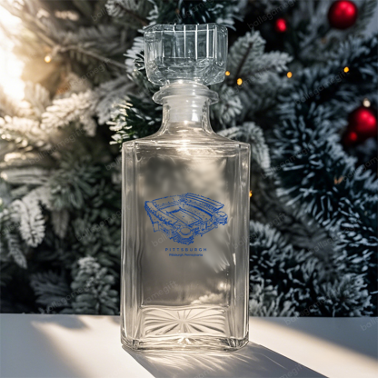 Acrisure Stadium-Pittsburgh Panthers football, Pittsburgh Steelers,Whiskey Bottles-Gifts For Sports Lovers