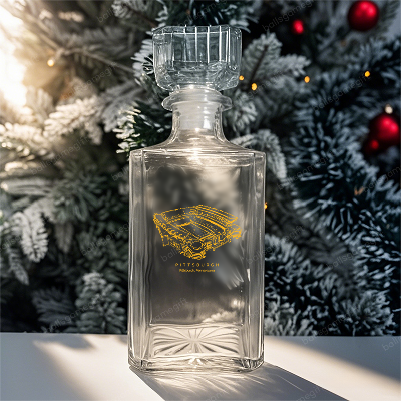 Acrisure Stadium-Pittsburgh Panthers football, Pittsburgh Steelers,Whiskey Bottles-Gifts For Sports Lovers