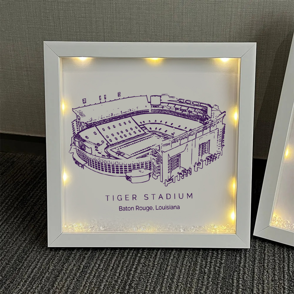 Tiger Stadium - "Death Valley", Fighting Tigers, College Football Ligh