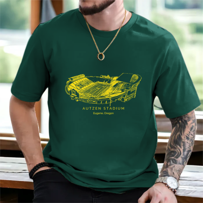 Oregon Ducks Stadium Unisex Crewneck Sweatshirt