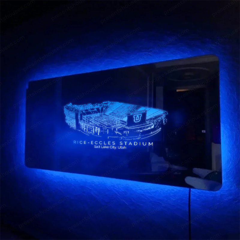 Rice–Eccles Stadium Mirror Light-Gifts For Sports Lovers