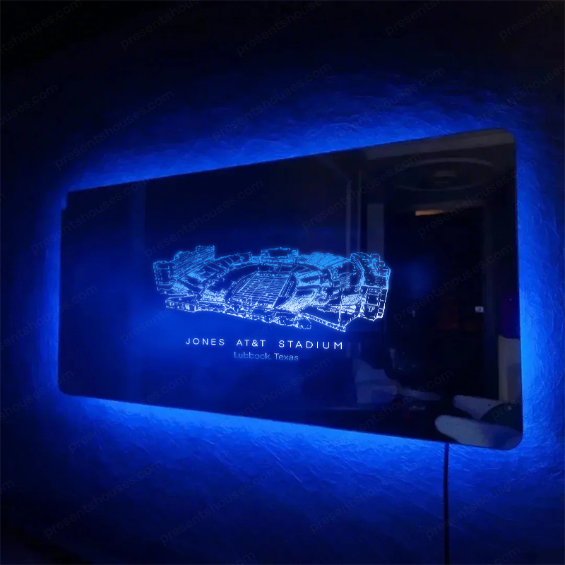 Jones AT&T Stadium Mirror Light-Gifts For Sports Lovers