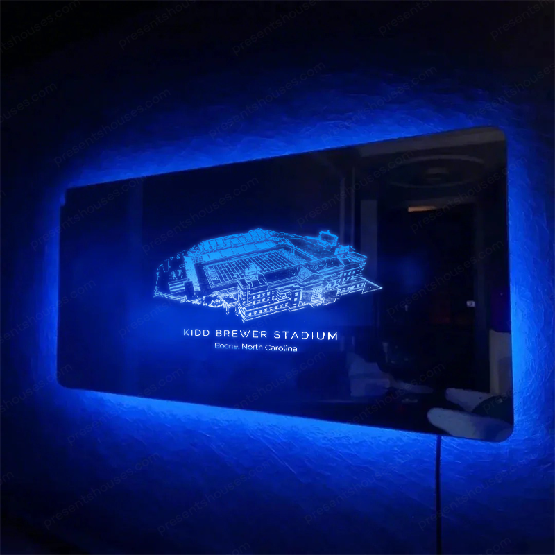 Kidd Brewer Stadium Mirror Light-Gifts For Sports Lovers