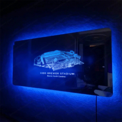 Kidd Brewer Stadium Mirror Light-Gifts For Sports Lovers