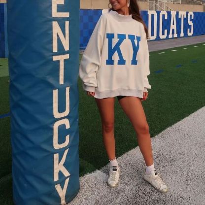 Personalized Team Kentucky/KY Reversible Mockneck