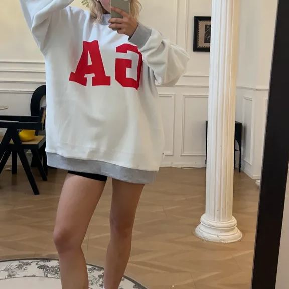 Georgia/GA Game Day Mock Neck Reversible Sweatshirt