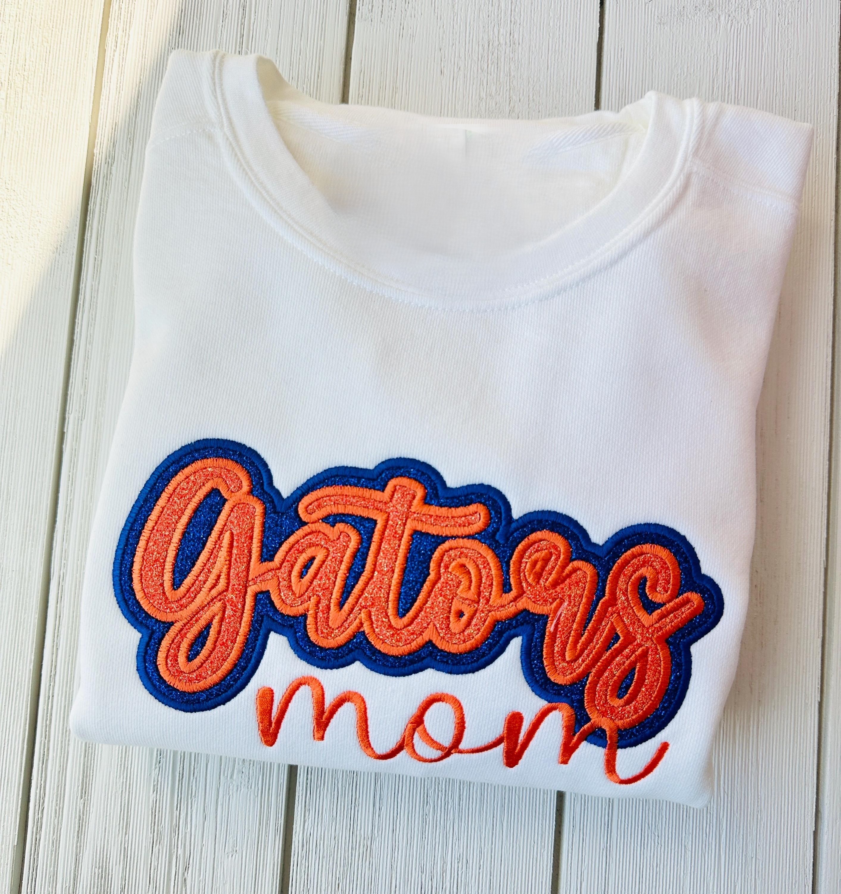 Glitter Sports team name/Mascot Sweatshirt: Custom Embroidered Comfort Colors Game Day Apparel