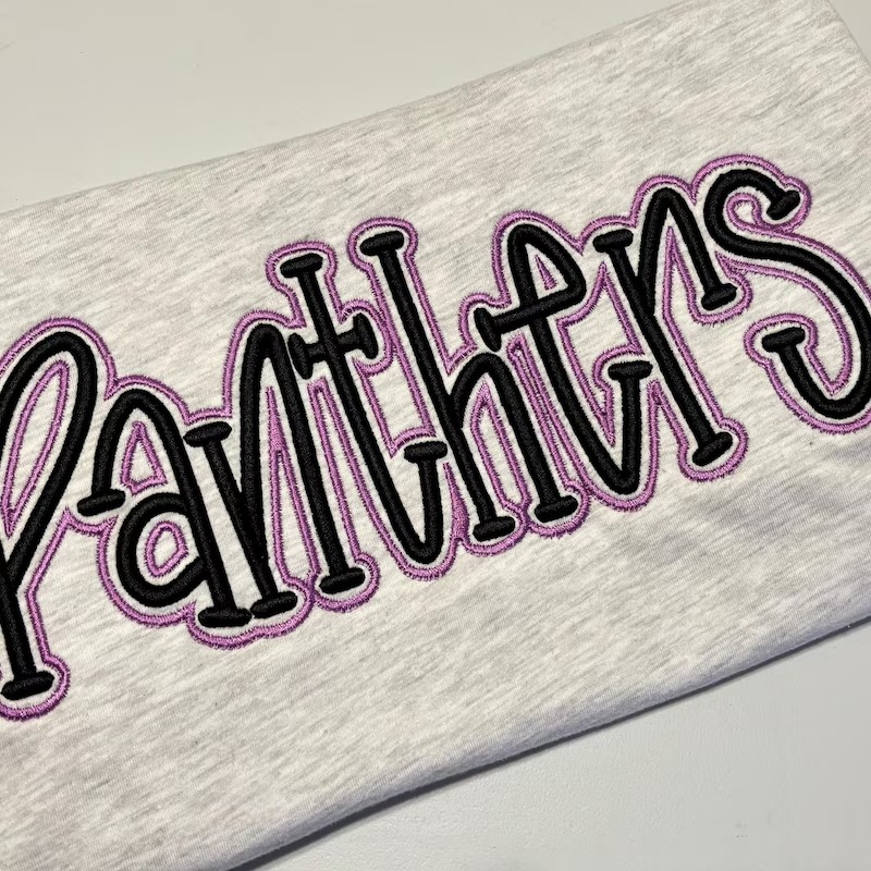 Custom 3D PUFF Embroidery Team Sweatshirt