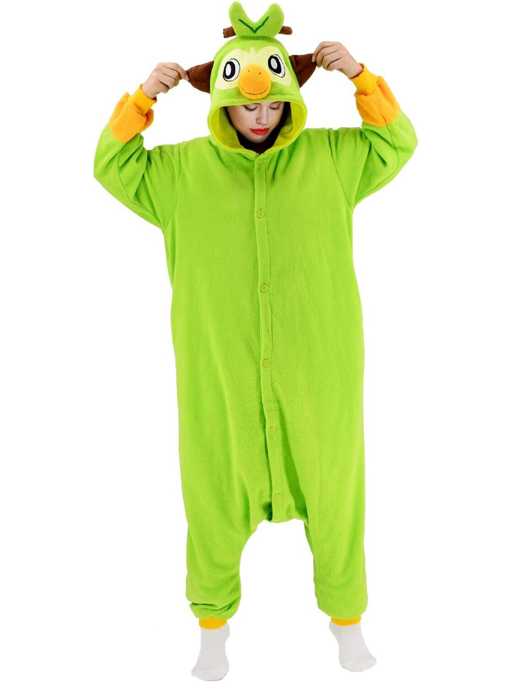 Grookey Kigurumi Onesies Anime Pokemon Pajamas Pyjamas Halloween Costume