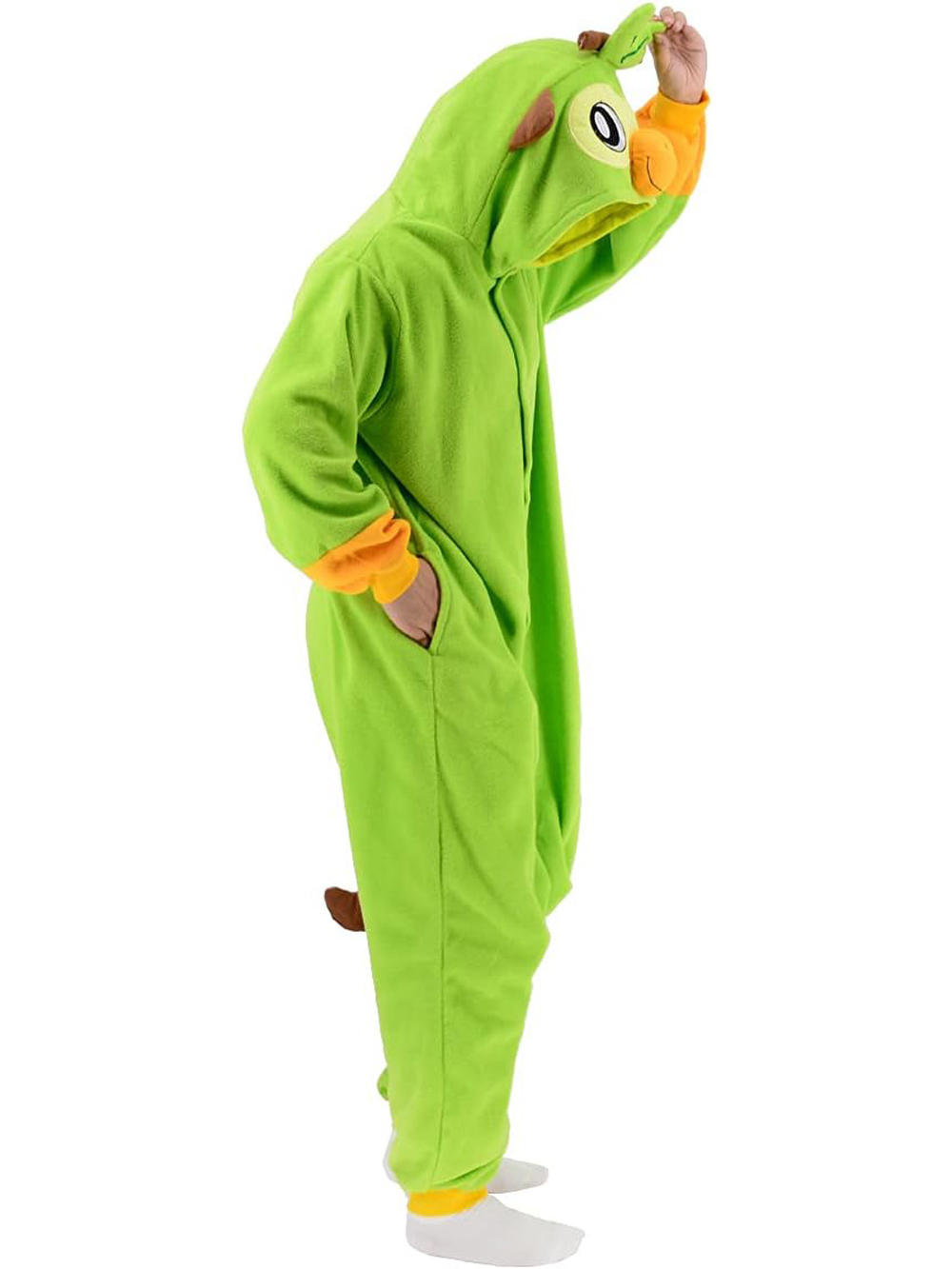 Grookey Kigurumi Onesies Anime Pokemon Pajamas Pyjamas Halloween Costume