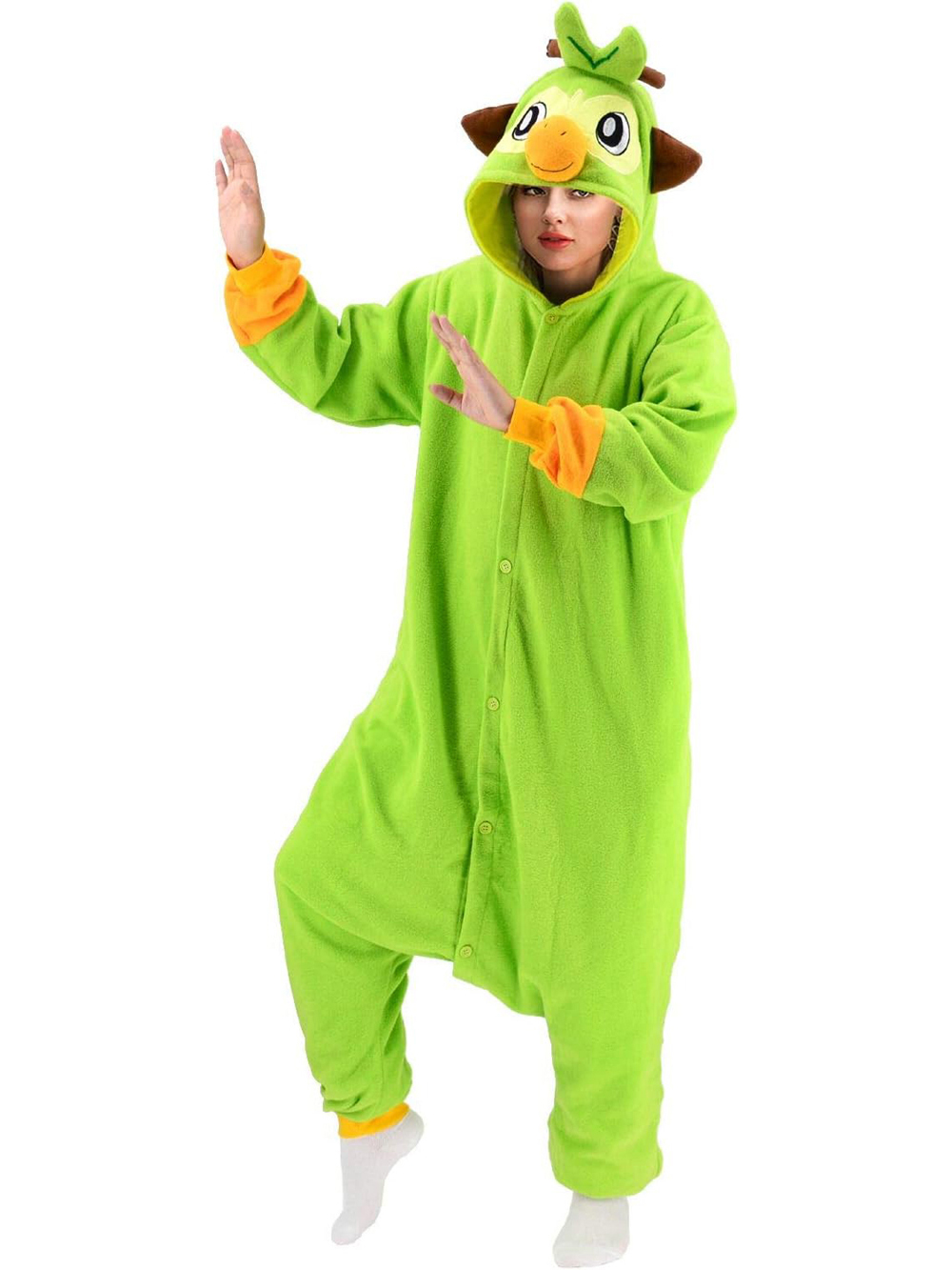 Grookey Kigurumi Onesies Anime Pokemon Pajamas Pyjamas Halloween Costume