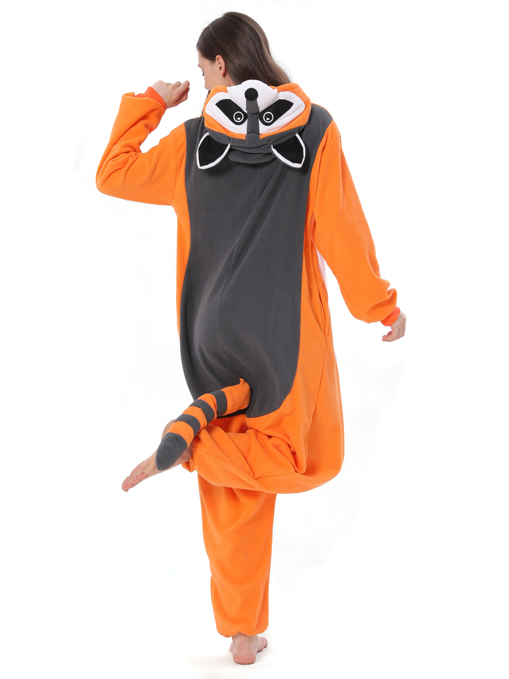 Raccoon Kigurumi Onesies pajamas animal Costume For Adult