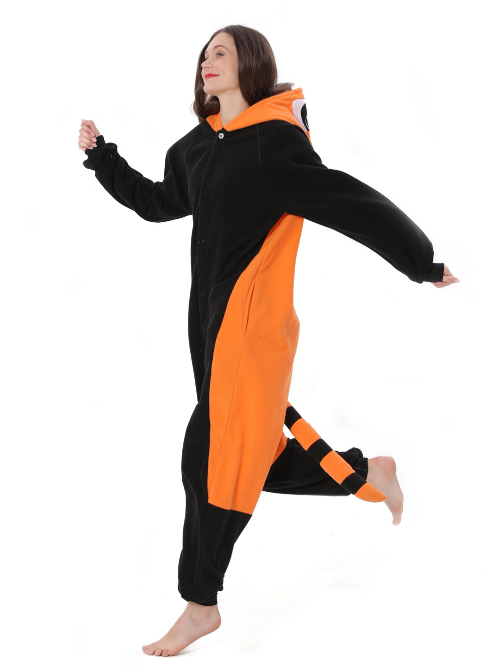 Raccoon Kigurumi Onesies pajamas animal Costume For Adult