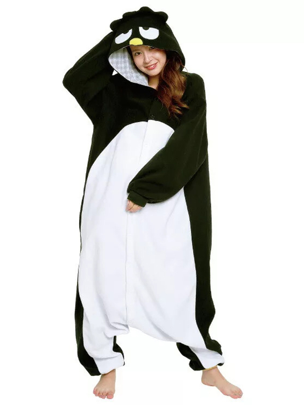 Sanrio Bad Badtz-Maru kigurumi Oajamas Onesies Costume For Adult