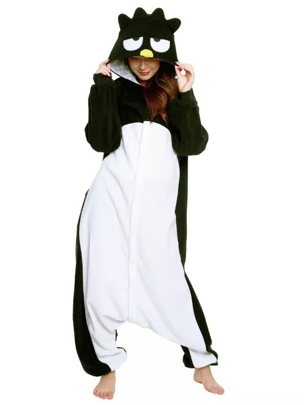 Sanrio Bad Badtz-Maru kigurumi Oajamas Onesies Costume For Adult