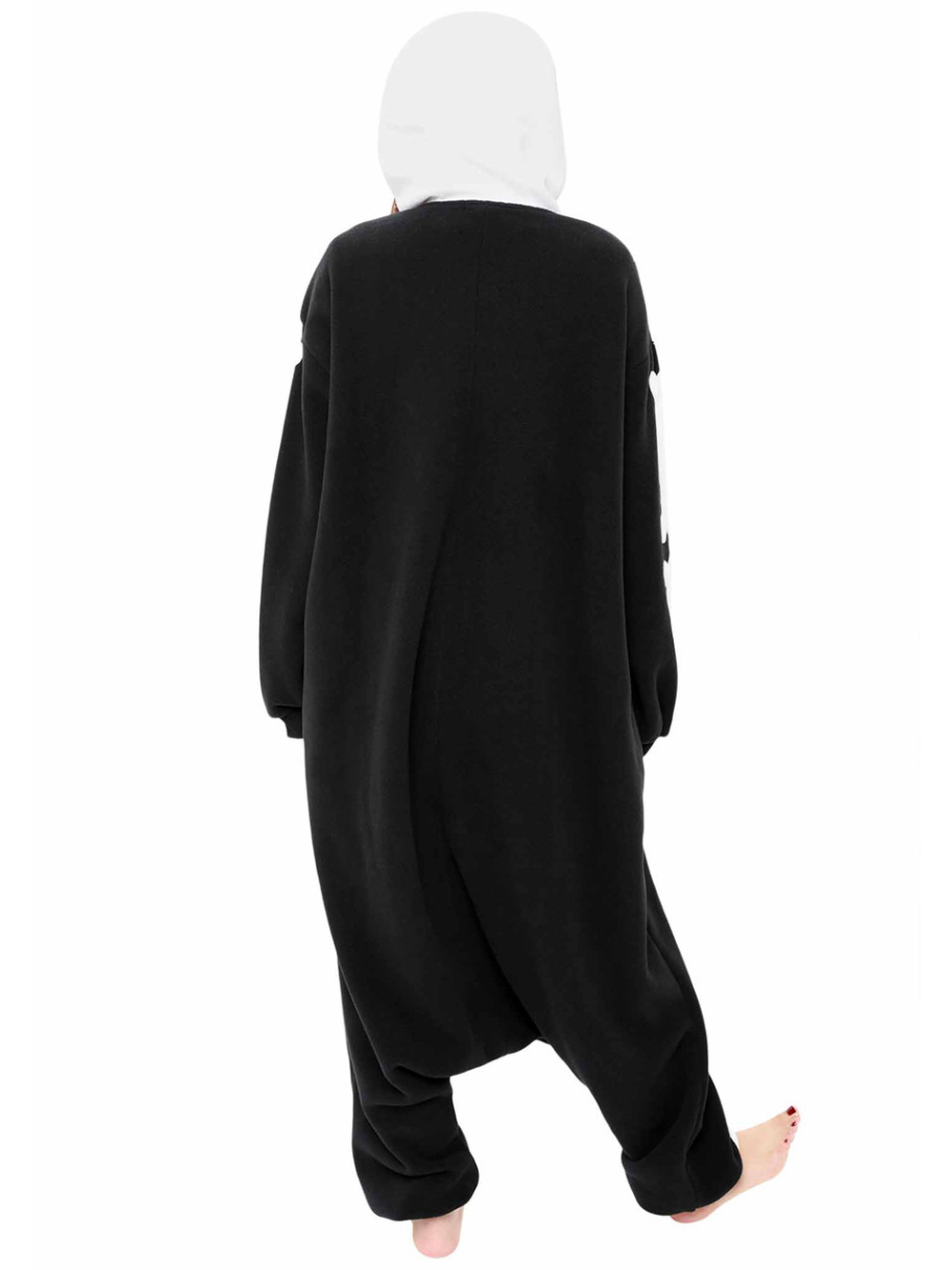 Skeleton Kigurumi onesie pajamas Costume for Adults
