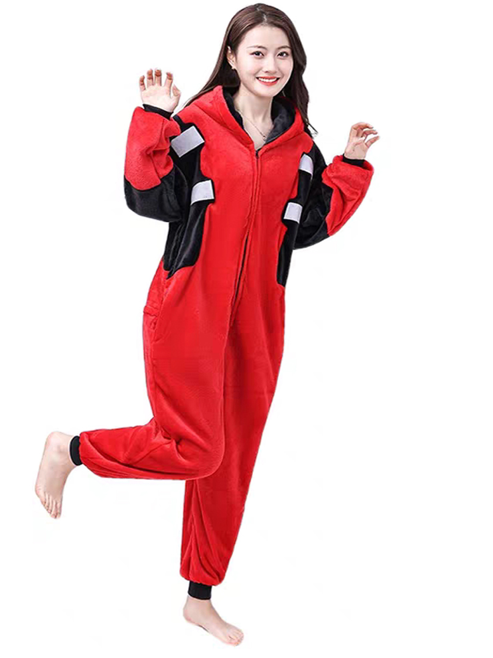 Deadpool Kigurumi Onesie Pajamas for Adults