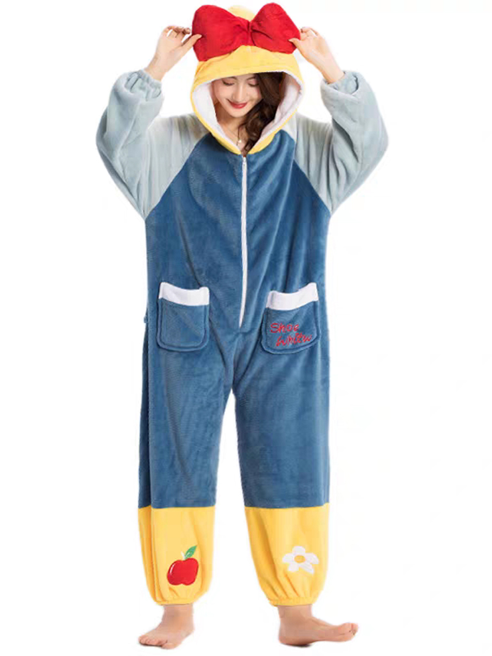 Snow White Princess Kigurumi Onesie Pajamas for Adults