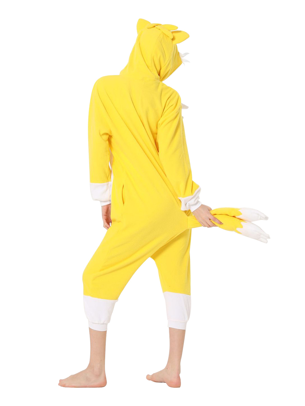 Tails Miles Prower Sonic the Hedgehog kigurumi onesies pajamas for Adults