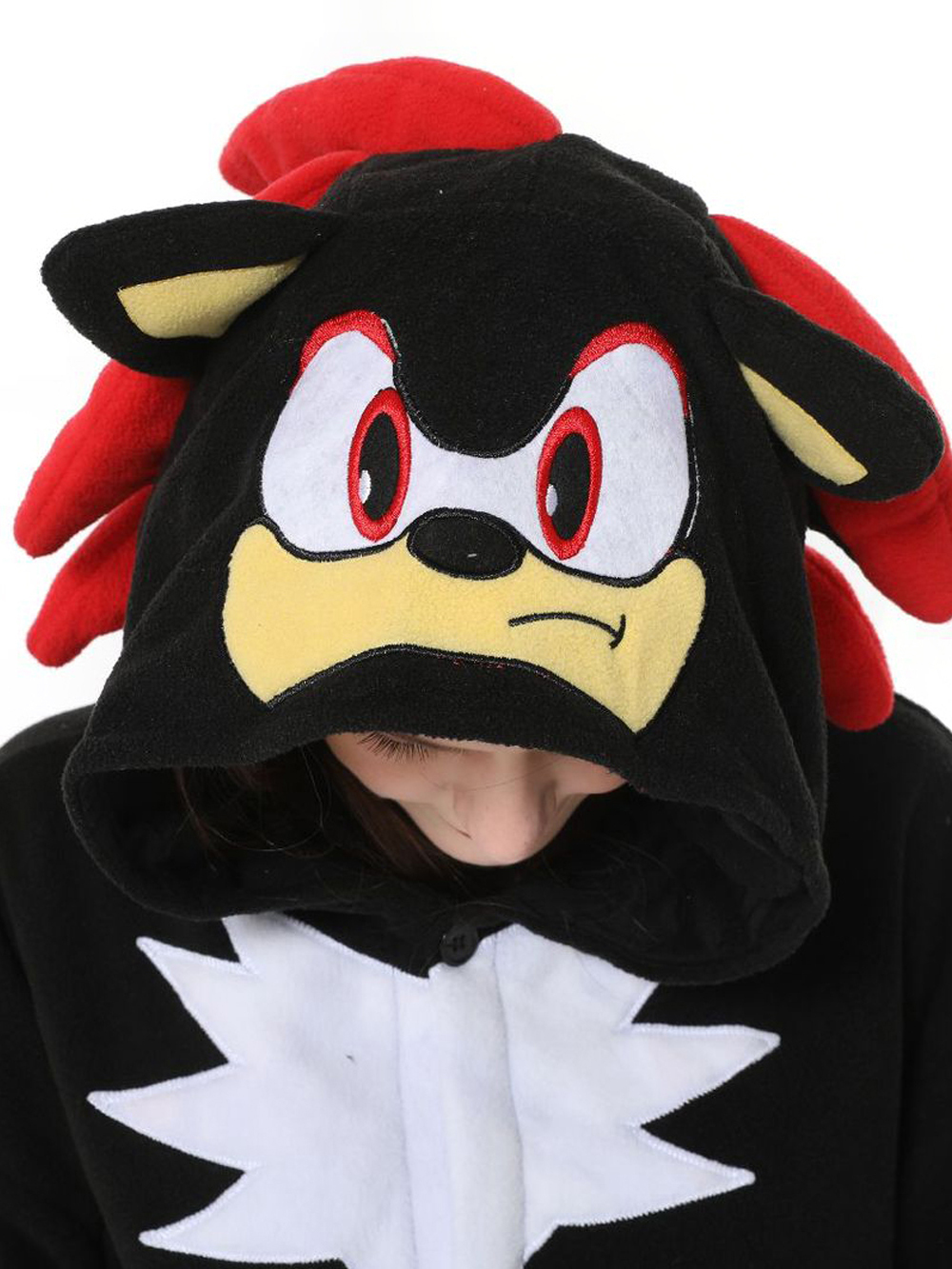 Shadow the Hedgehog kigurumi onesies pajamas for Adults