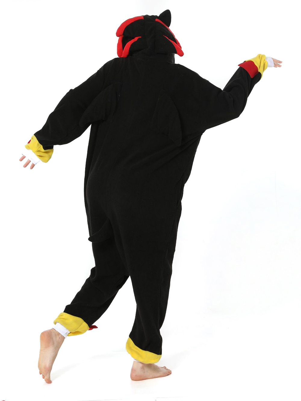 Shadow the Hedgehog kigurumi onesies pajamas for Adults