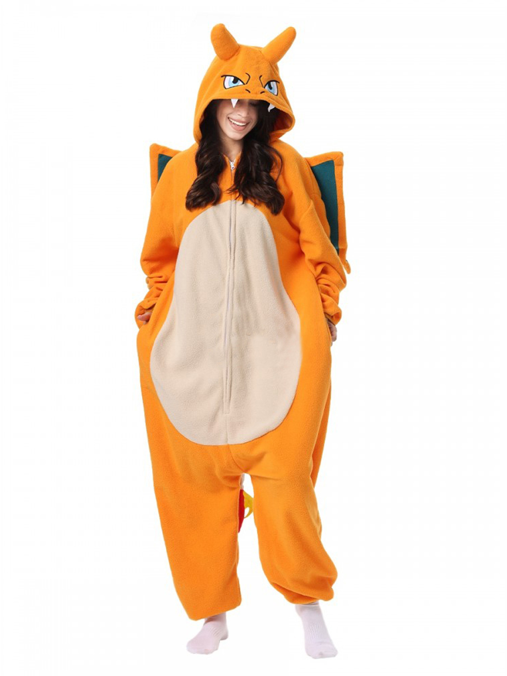 Pokemon Charizard Kigurumi Onesie Pajamas Costume for adults