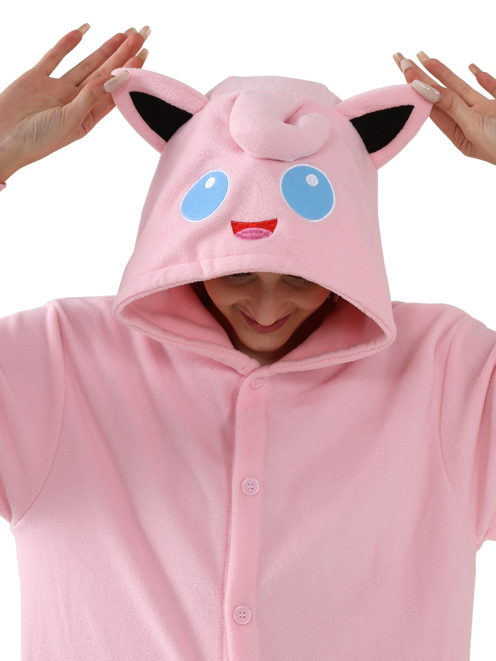 Jigglypuff Kigurumi Onesies Anime Pokemon Pajamas Pyjamas Halloween Costume