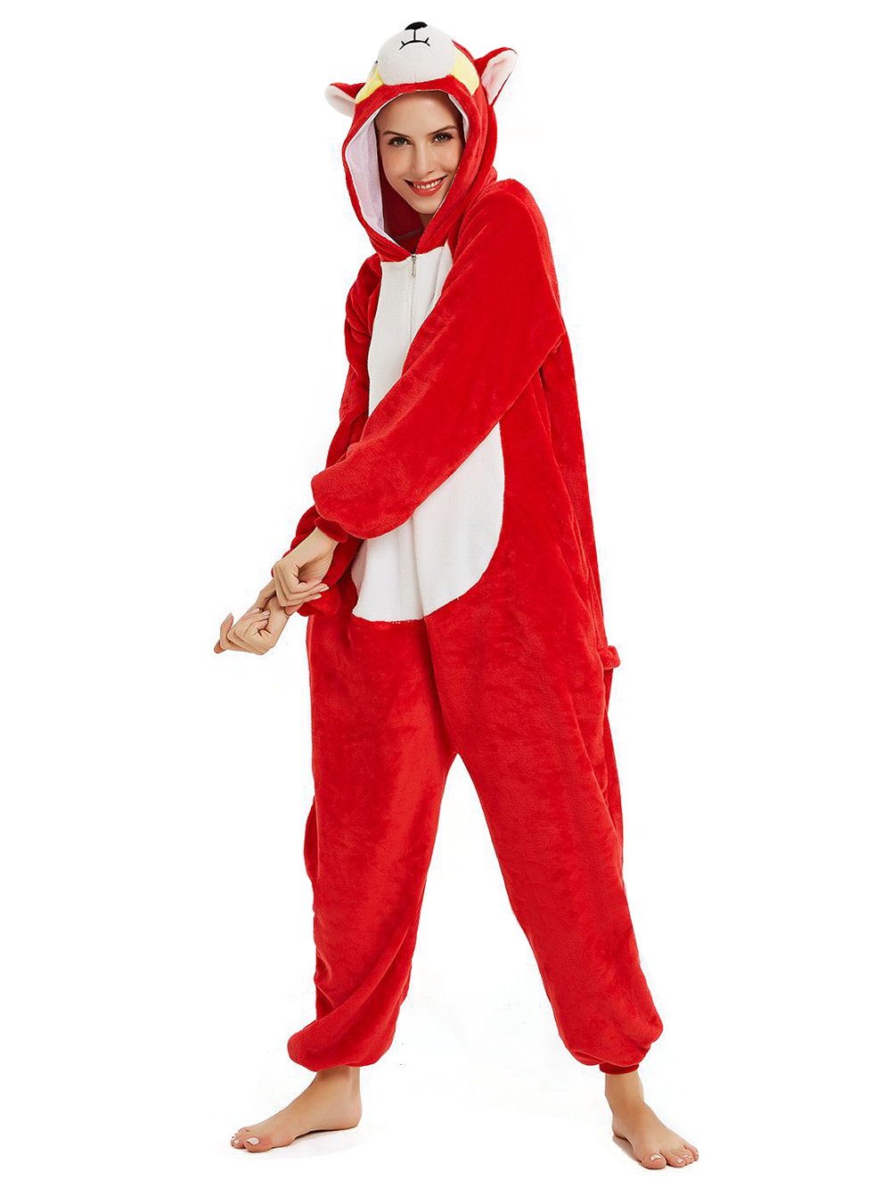 Shop Sale Cheap Onesie Kigurumi Pajamas Print Sakuragi Hanamichi Adult's Flannel Winter Sleepwear Animal Costume-NKCOS
