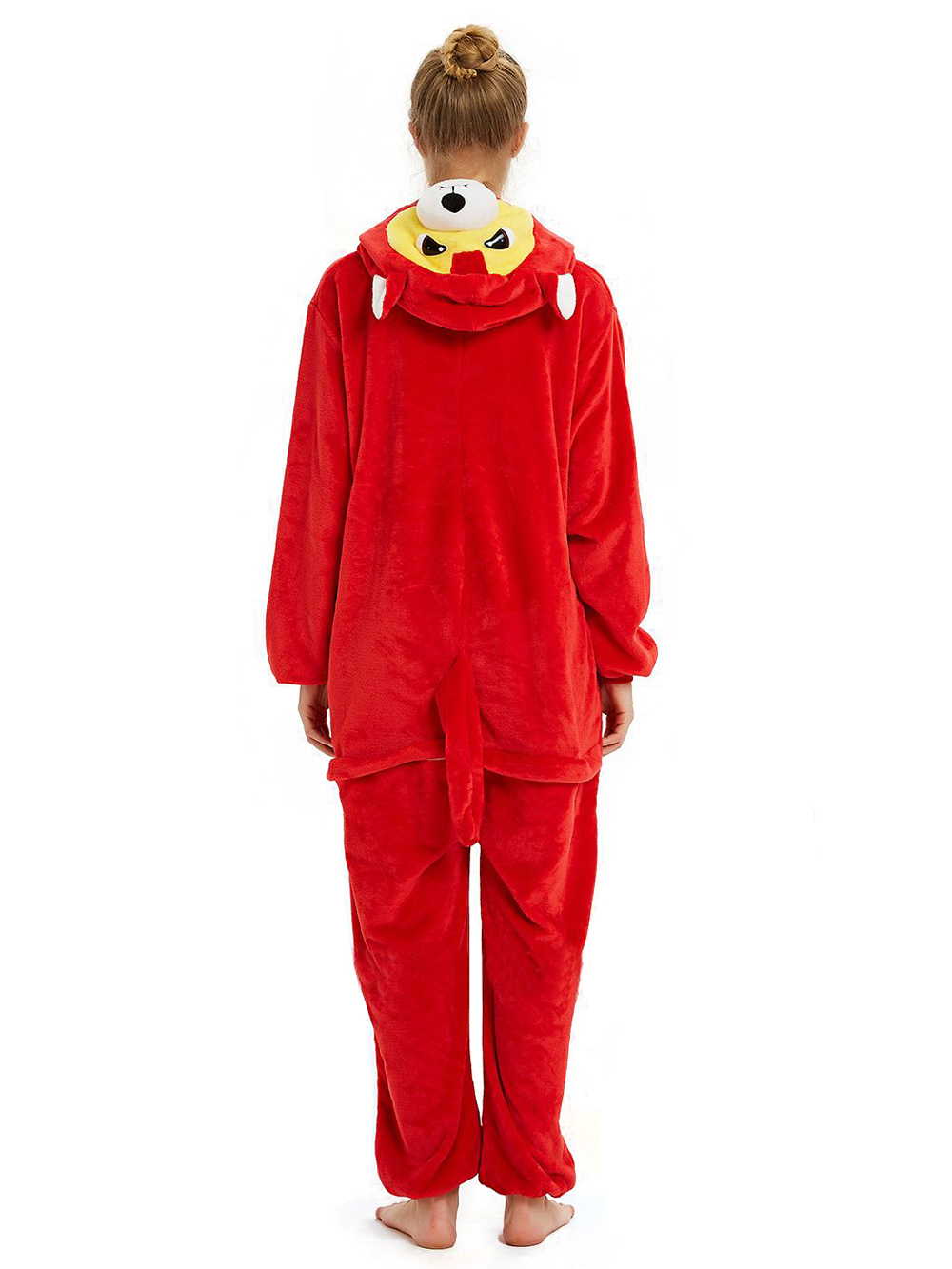 Onesie Kigurumi Pajamas Print Sakuragi Hanamichi Adult's Flannel Winter Sleepwear Animal Costume