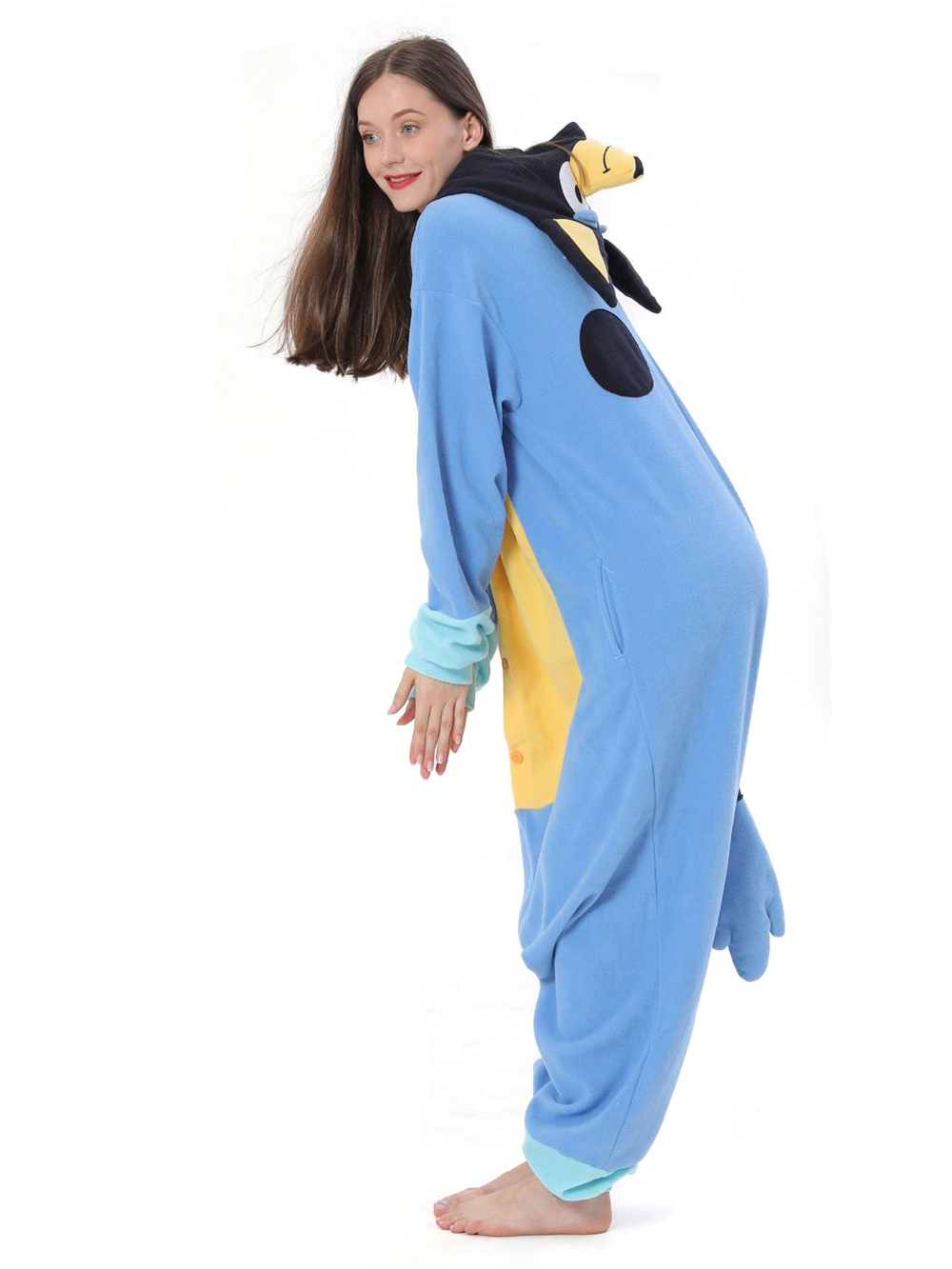Bluey onesies Costume kigurumi onesies PJS clothes for girls Adult Outfit-PajamasFun