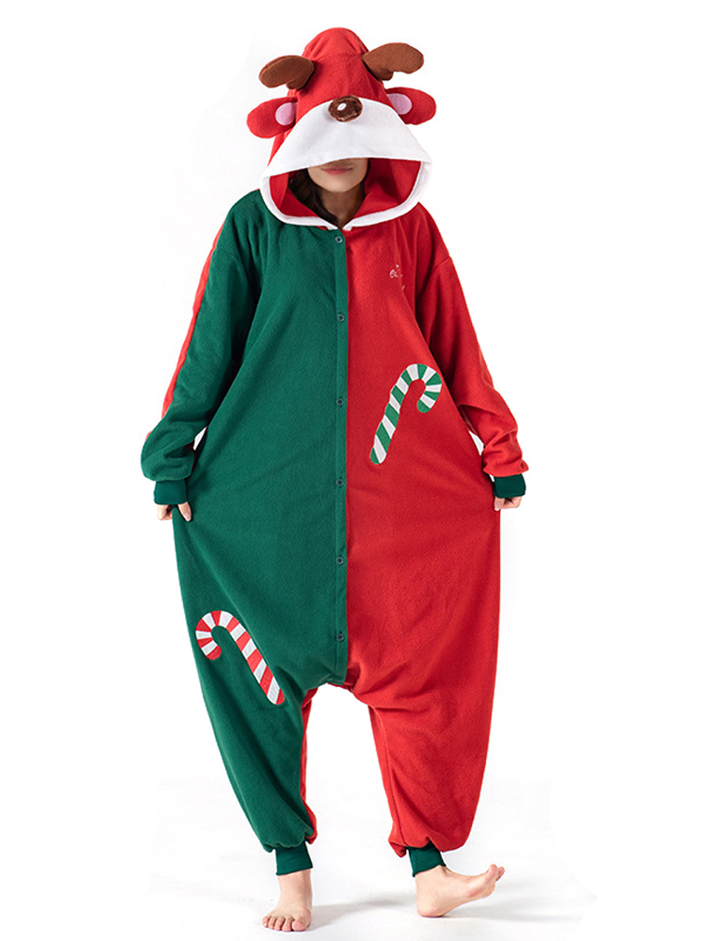 Deer hat kigurumi onesies anime onesies pajamas pyjamas Halloween costume-PajamasFun