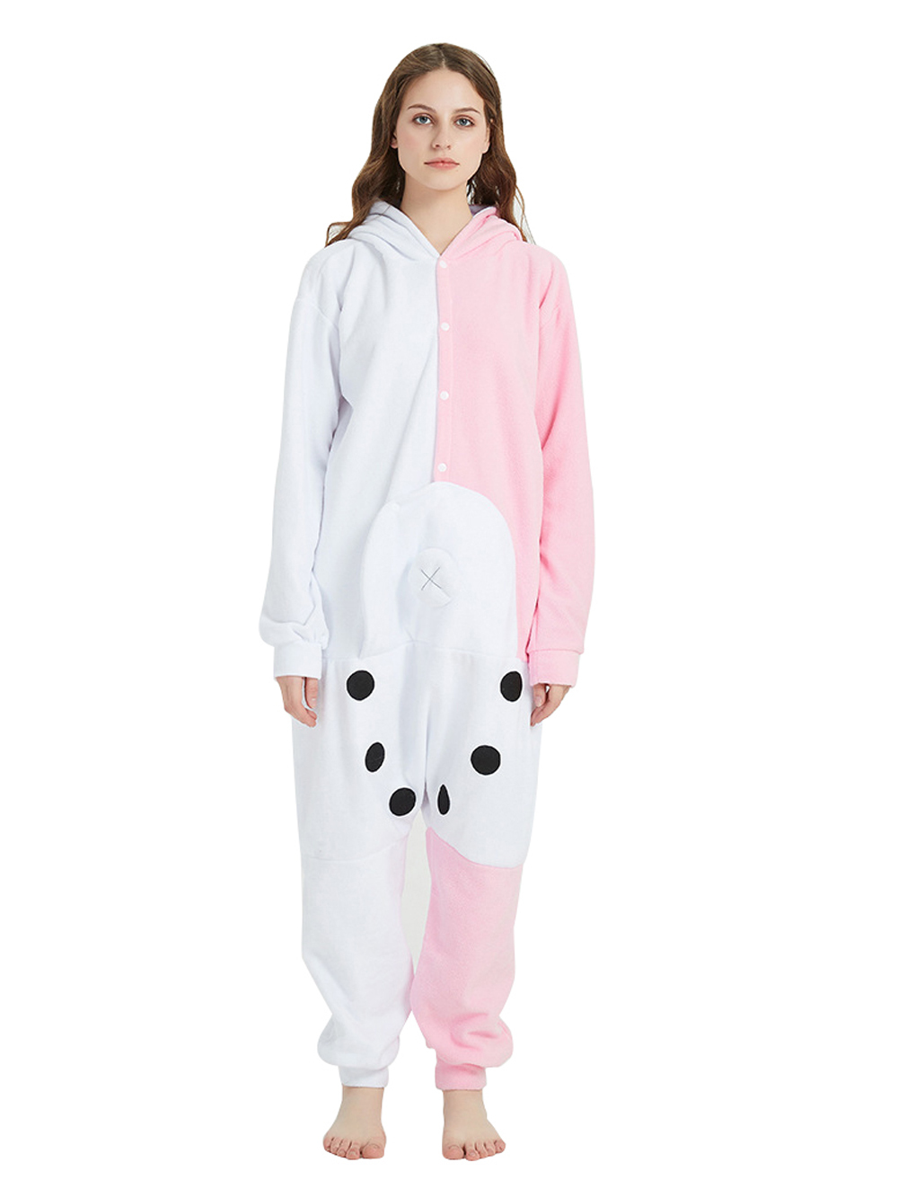 Monomi kigurumi onesies Danganronpa pajamas pyjamas Halloween Costume-PajamasFun