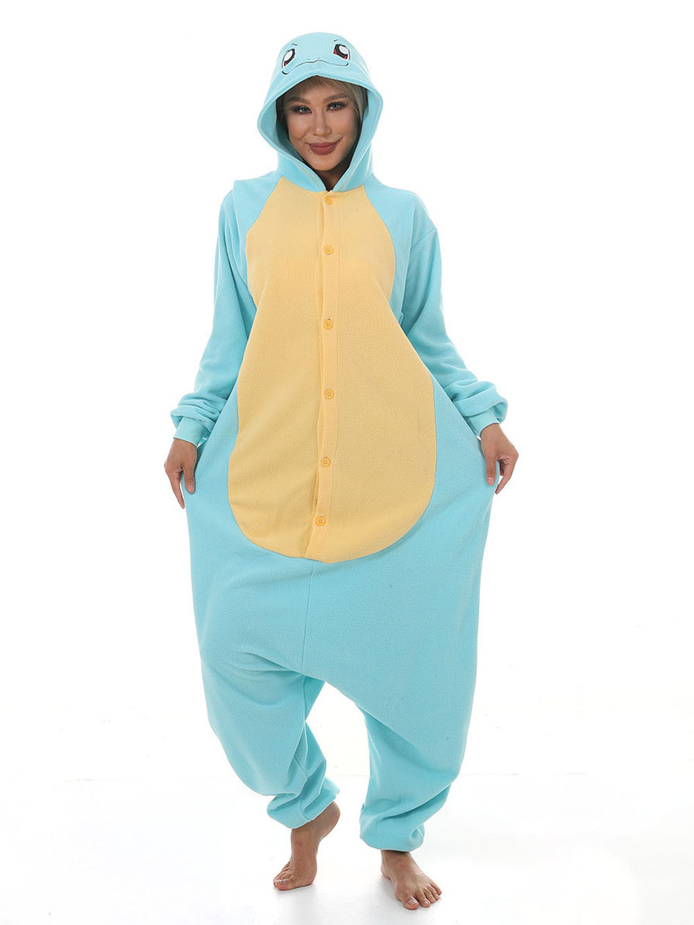 Squirtle kigurumi onesies Costume Adult women men Couples