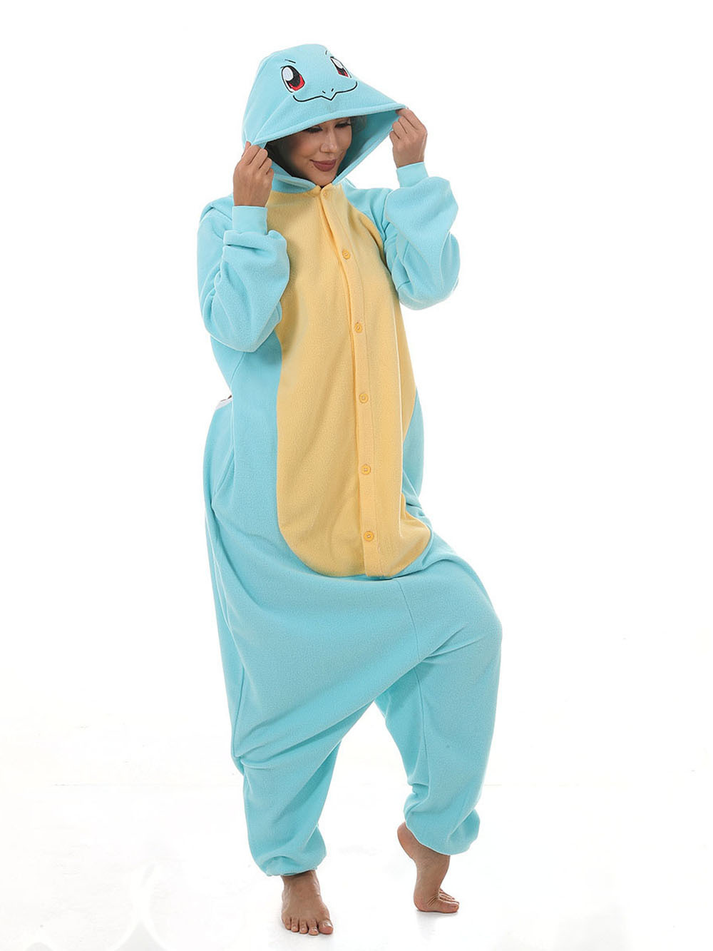 Shop Sale Cheap Squirtle kigurumi onesies Costume Adult women men Couples-NKCOS