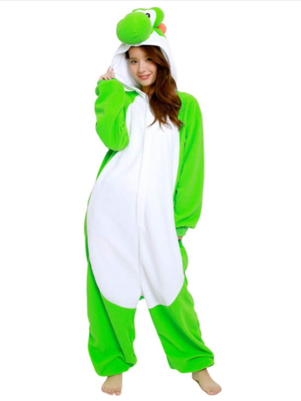 Super Mario Yoshi Cute kigurumi onesies Easy Halloween Costume