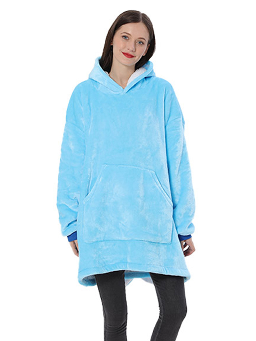 Pokémon Vaporeon Hoodie Wearable Costume Keep Warm Cozy Lazy TV Blanket