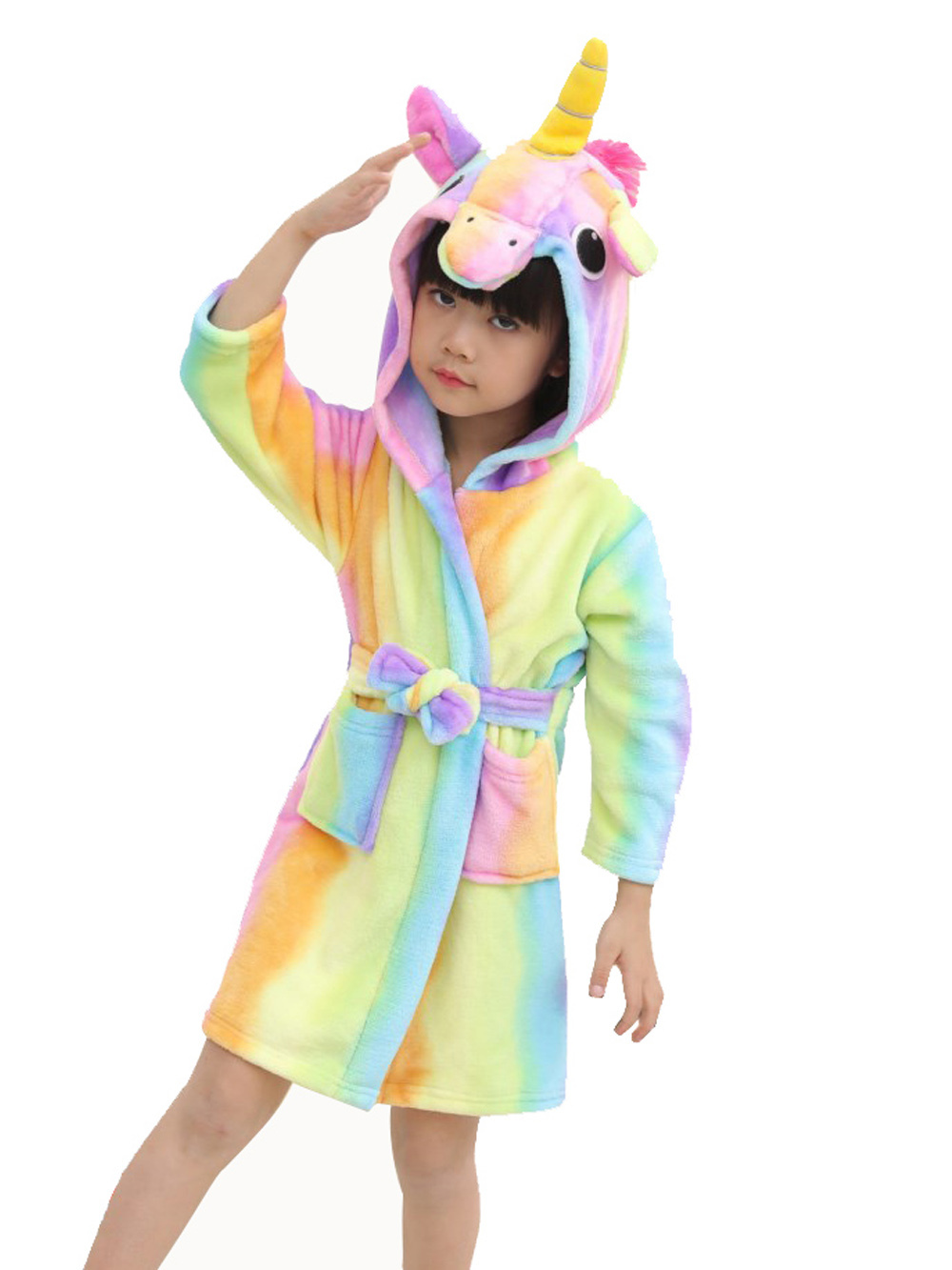 Shop Sale Cheap Animal Unicorn Hooded Kigurumi Onesies Pajamas robe-NKCOS