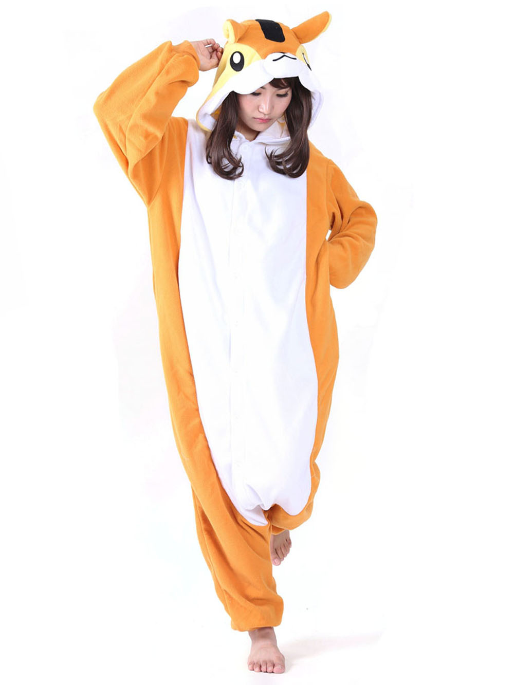 Adult Squirrel Kigurumi Animal Onesies Pajamas Animal costume
